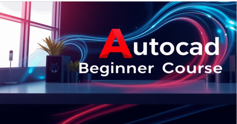 AutoCAD Beginner Course Structure
